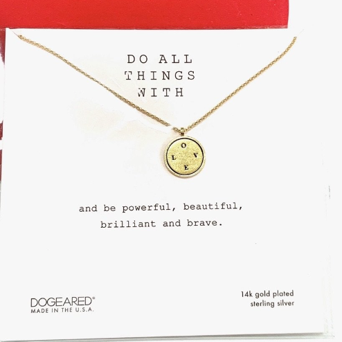 Do All Things With Love Necklace