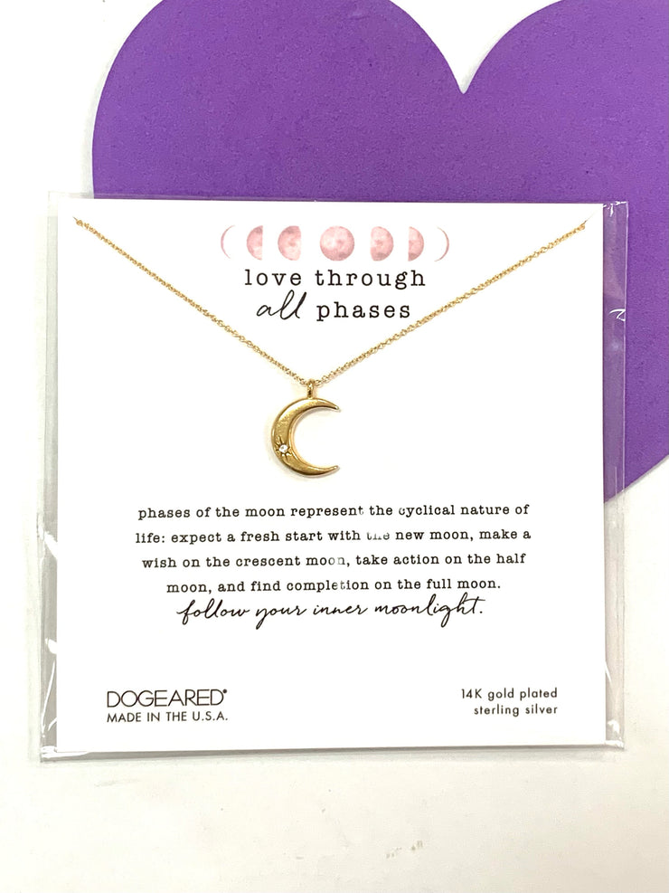 Love Through All Phases Necklace