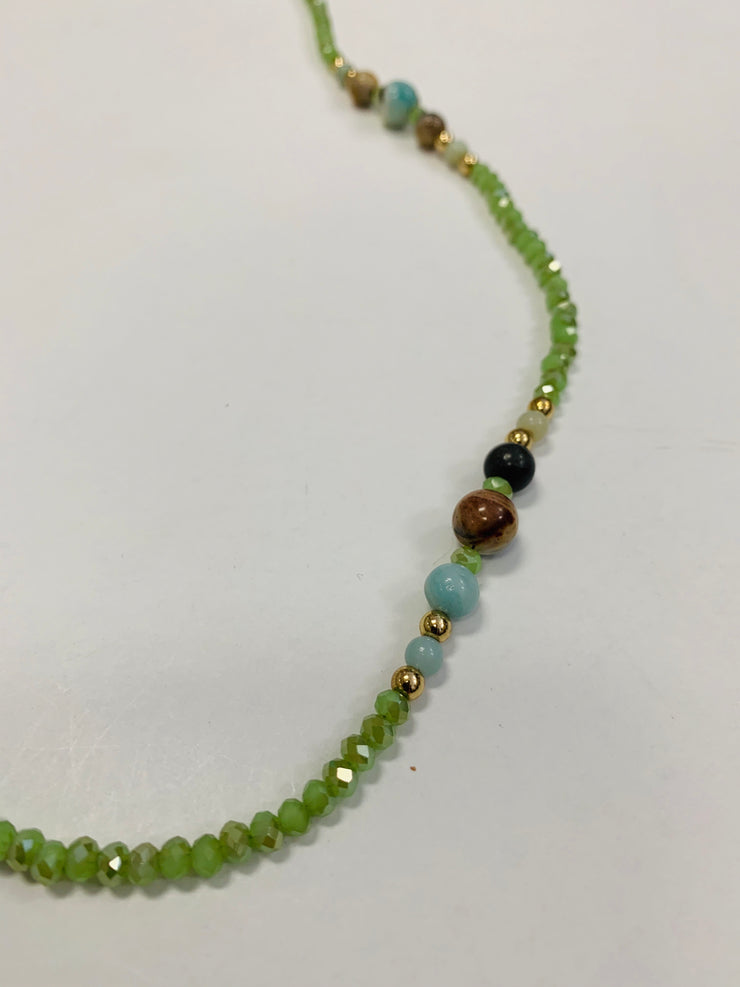 Lime Sparkle Necklace