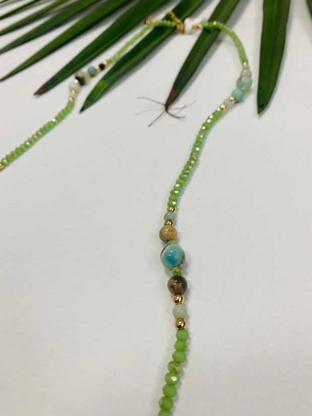 Lime Sparkle Necklace