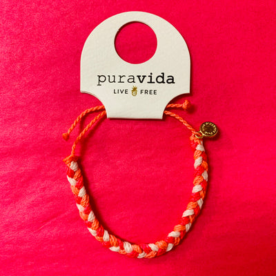 Braided Bracelet (Hot Pink)