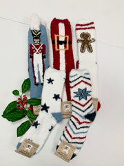 Santa Belt Fun Socks