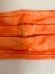 Orange Tie Dye Face Mask 0028