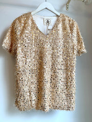 Sparkle Blouse (Gold)