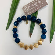 Gemstone Bracelet (Deep Blue)