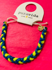 Braided Bracelet (Blue)